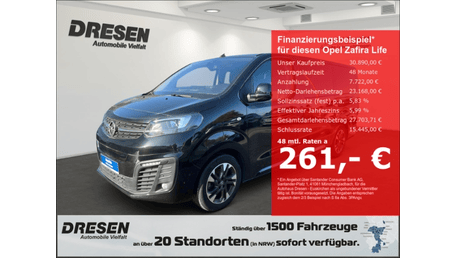 Opel Zafira-e