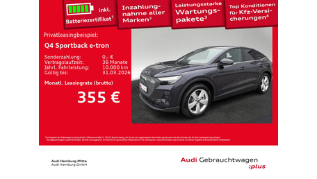 Audi Q4 e-tron