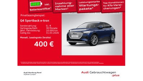 Audi Q4 e-tron