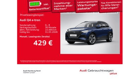 Audi Q4 e-tron