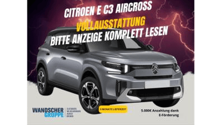 Citroën e-C3 Aircross